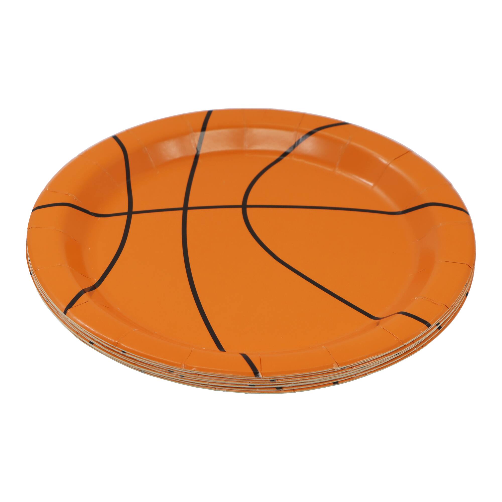 7" Basketball Paper Snack Plates, 10ct. by Celebrate It™